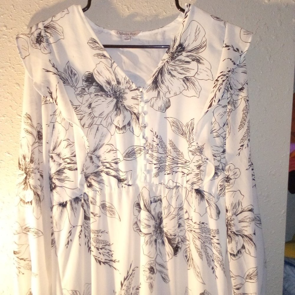 Womens long dress size small Ophelia Roe